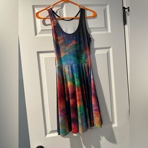 Blackmilk galaxy skater dress